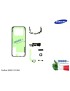 GH82-14108A Kit Adesivo Display Cover Batteria SAMSUNG Galaxy S8 SM-G950F