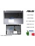 90NB06Y2-R31IT0 Tastiera Italiana Completa di Top Case Superiore ASUS F550Z F550ZE X550Z X550ZE 13N0-PPP020113N0-PPA0501 0KN0...