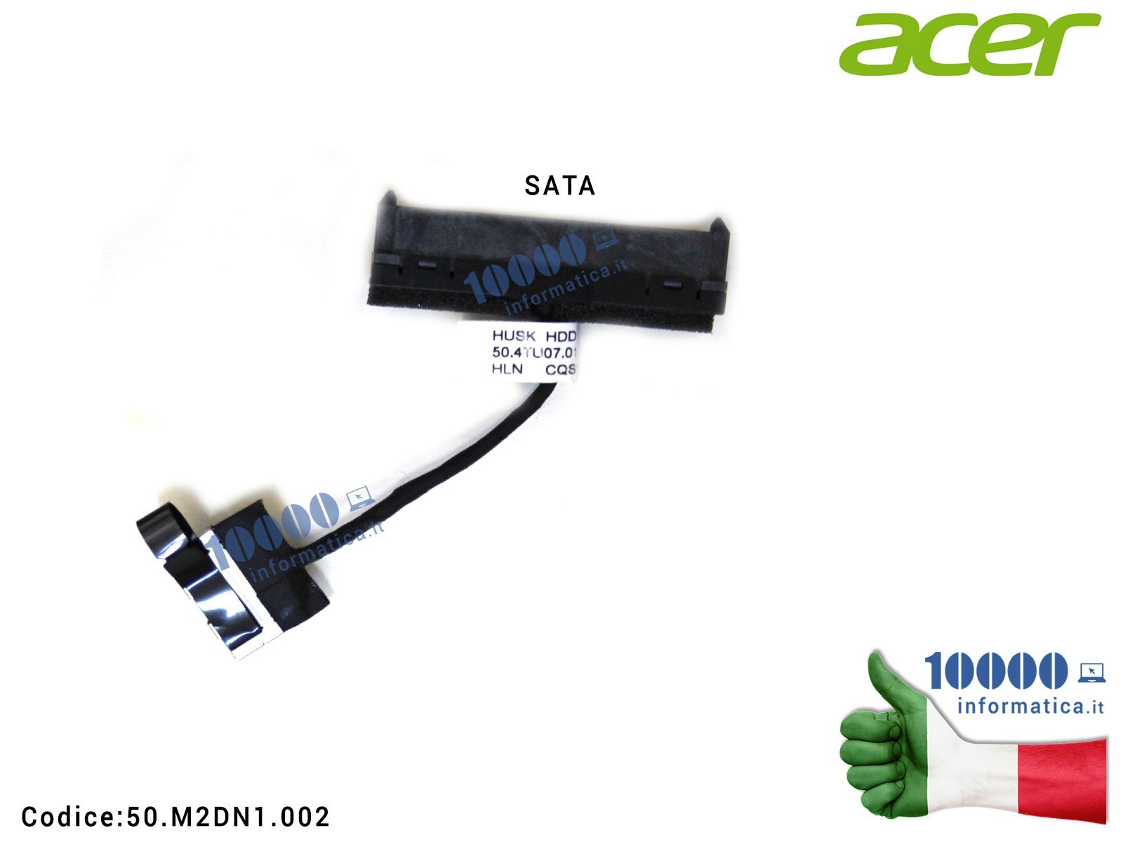 50.M2DN1.002 Cavo Hard Disk HDD ACER Aspire MS2360 V5-471 V5-431 V5-571 V5-531G 50.4TU07.002 50.M2DN1.002 Cavo Hard Disk HDD ACER Aspire MS2360 V5-471 V5-431 V5-571 V5-531G 50.4TU07.002