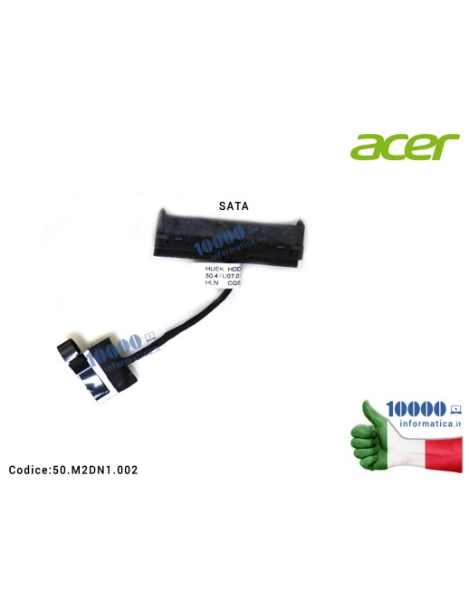 50.M2DN1.002 Cavo Hard Disk HDD ACER Aspire MS2360 V5-471 V5-431 V5-571 V5-531G 50.4TU07.002