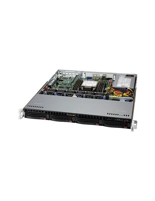SM UP 1U X12SPOF CSE813MF