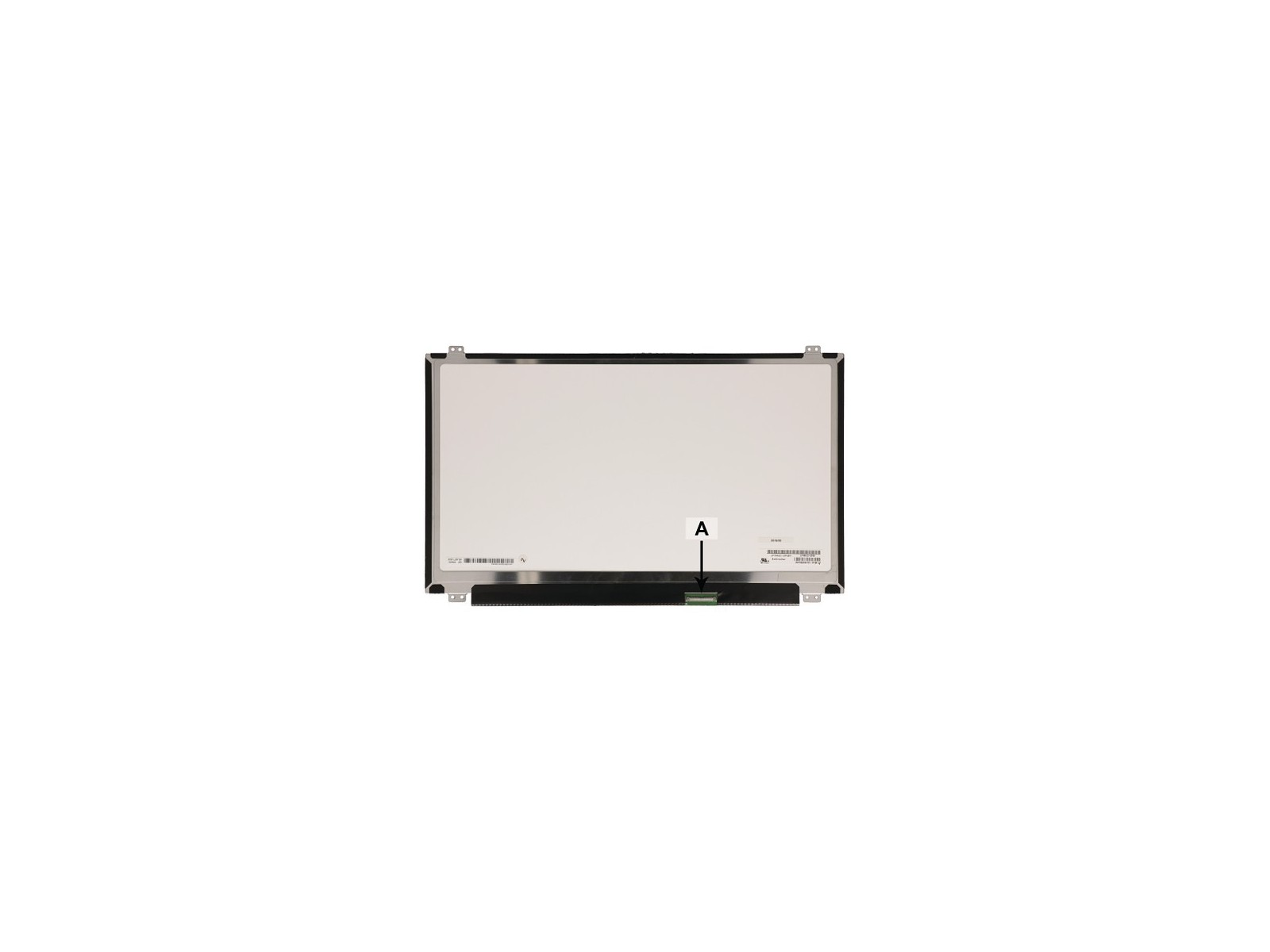2P-18201586 Display 15,6 UHD 3840x2160 Slim WLED eDP Opaco Y50-70 80EJ 2P-18201586 Display 15,6 UHD 3840x2160 Slim WLED eDP Opaco Y50-70 80EJ