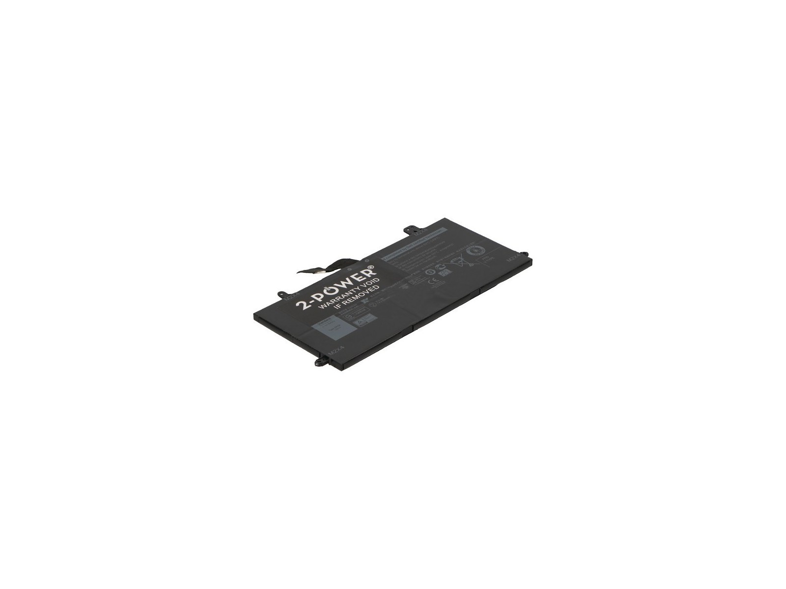 2P-451-BBZD Batteria 7.6V 4800mAh Dell Latitude 12 5285 2P-451-BBZD Batteria 7.6V 4800mAh Dell Latitude 12 5285