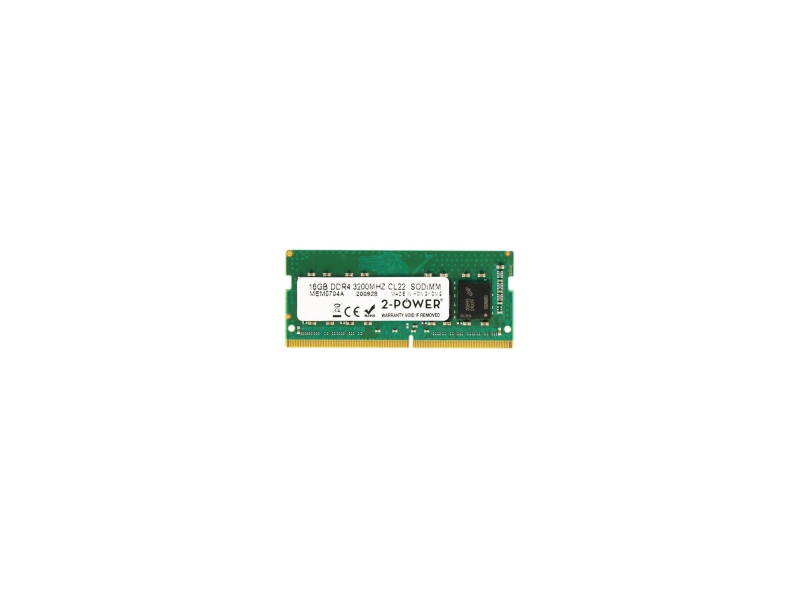 2P-4F2L5AV 16GB DDR4 3200MHz CL22 SODIMM 2P-4F2L5AV 16GB DDR4 3200MHz CL22 SODIMM