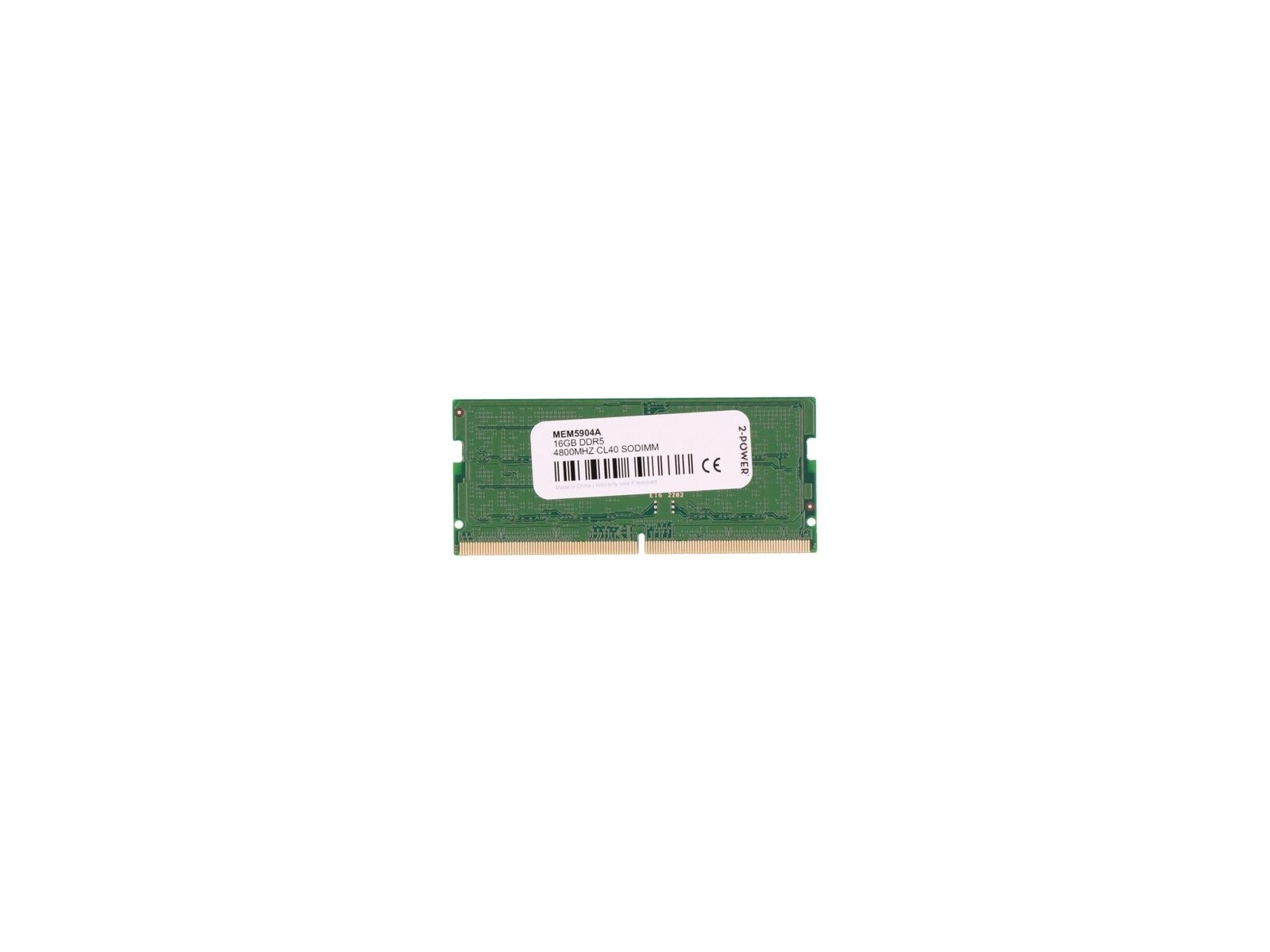 2P-4X71K08907 16GB DDR5 4800MHz CL40 SoDIMM 2P-4X71K08907 16GB DDR5 4800MHz CL40 SoDIMM