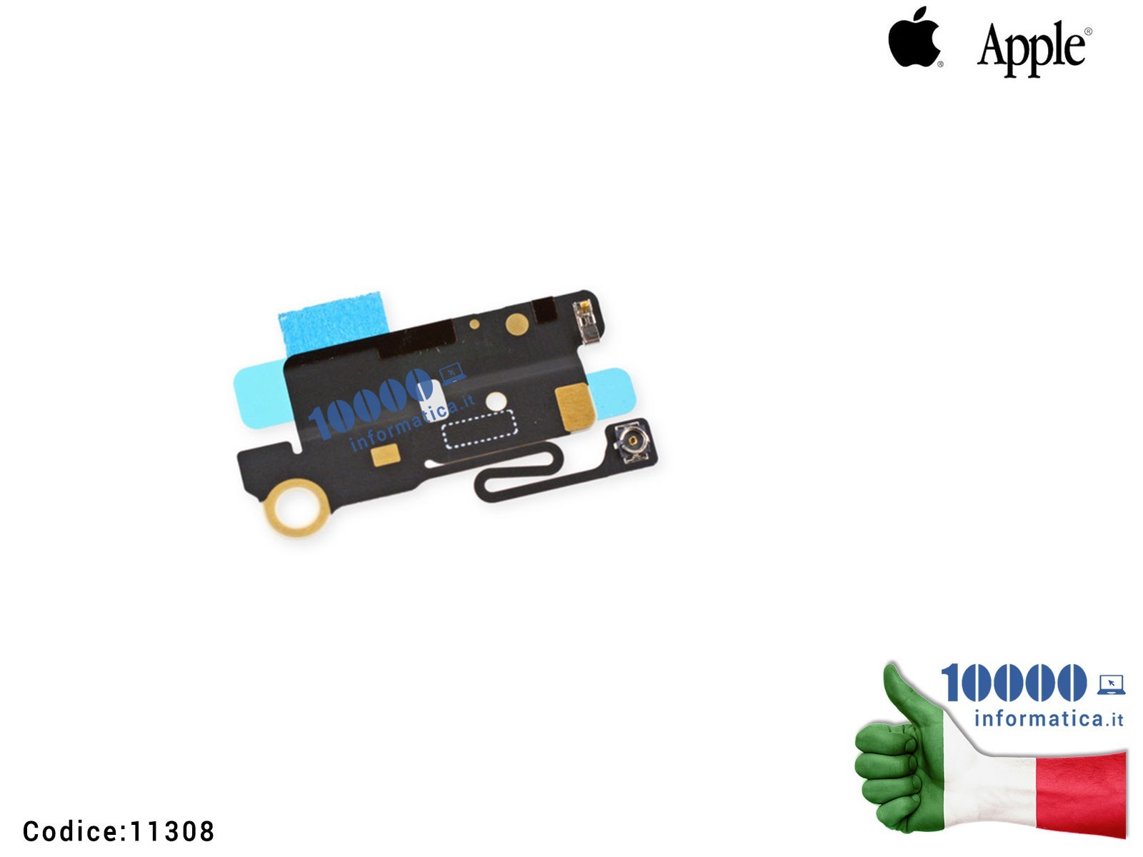 11308 Antenna Wi-Fi Wireless Signal APPLE iPhone 5S (A1453) (A1518) (A1528) (A1530) (A1533) Flex Cable Ribbon 11308 Antenna Wi-Fi Wireless Signal APPLE iPhone 5S (A1453) (A1518) (A1528) (A1530) (A1533) Flex Cable Ribbon