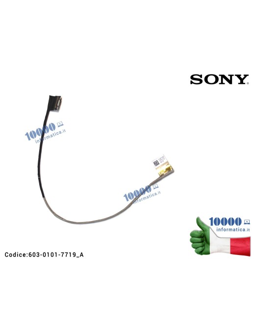 603-0101-7719_A Cavo Flat LCD SONY SVE1412 SVE14122CAW SVE141J11V V170 603-0101-7719_A DD0BLILC130