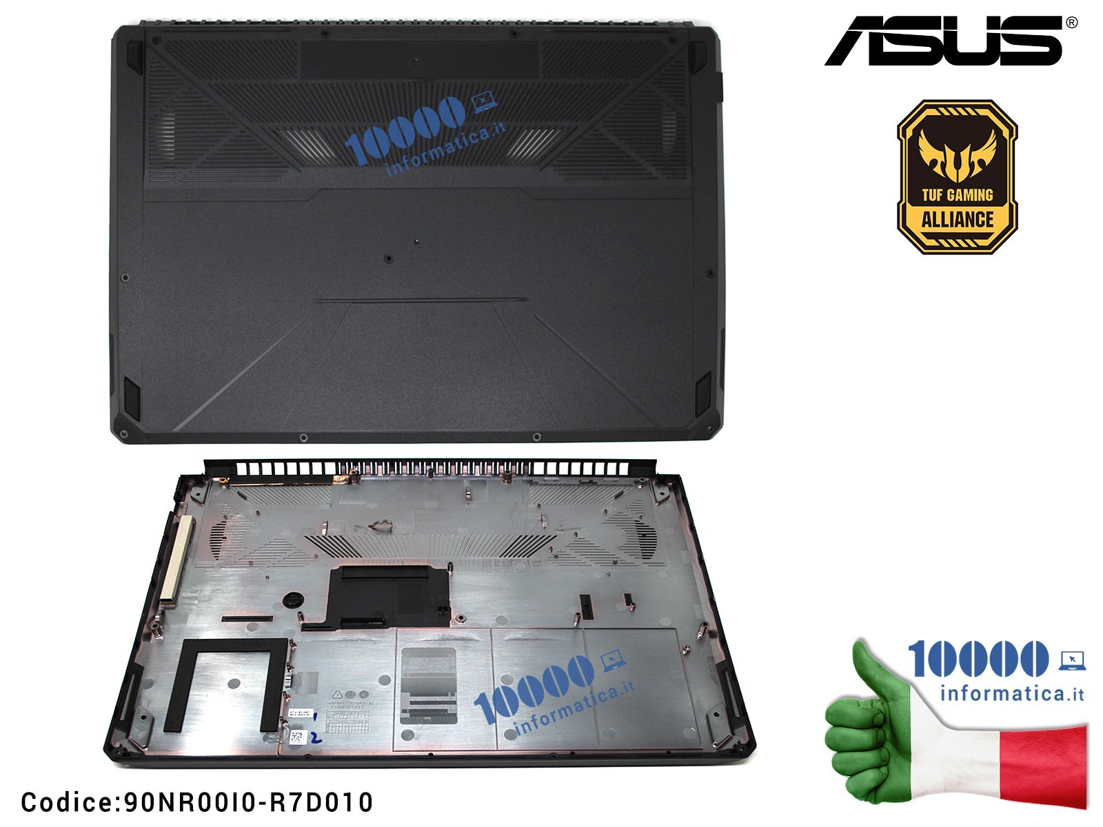 90NR00I0-R7D010 Bottom Case Cover Lower Inferiore ASUS TUF Gaming FX504GD FX504GE FX504GM TUF504GDTUF504GE TUF504GM TUF554GE ... 90NR00I0-R7D010 Bottom Case Cover Lower Inferiore ASUS TUF Gaming FX504GD FX504GE FX504GM TUF504GDTUF504GE TUF504GM TUF554GE ...