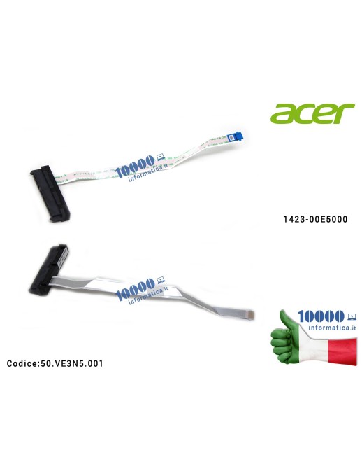 50.VE3N5.001 Cavo Hard Disk HDD ACER TravelMate TMP2510-M P2510-M TMP459-G2-M P459-G2 P459-G2-M TMP459-M 1423-00E5000 50.VE3N...