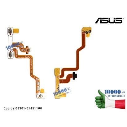 08301-01451100 Tasti Laterali Volume Power on off SIDE KEY ASUS Transformer Pad TF103CG (K018)
