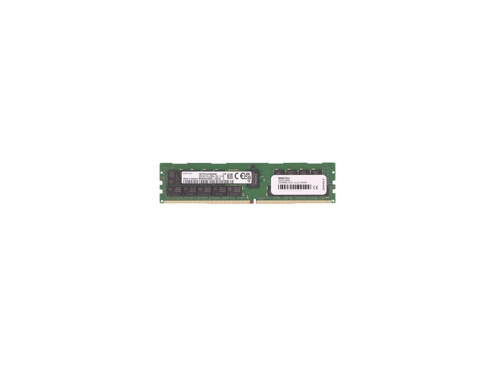 2P-HTPJ7 32GB DDR4 3200MHz ECC CL22 RDIMM 2P-HTPJ7 32GB DDR4 3200MHz ECC CL22 RDIMM