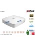 NVR2108-8P-4KS2 Videoregistratore DAHUA NVR 8 canali IP 4K ULTRA HD fino a 8MP H.265 P2P 8 porte PoE alloggia 1 HDD Ingressi ...