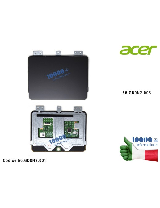 56.GD0N2.001 Touchpad ACER Extensa 2540 Aspire ES1-524 ES1-532G ES1-533 ES1-572 ES1-732 Packard Bell EasyNote LG81AP TE69AP 5...