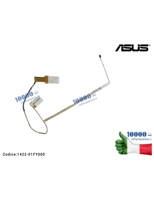 1422-01FY000 Cavo Flat LCD ASUS X550VB Y581C F550L A550 X550C R510CA W518L Ultra Thin 1422-01FV000 1422-01FY000