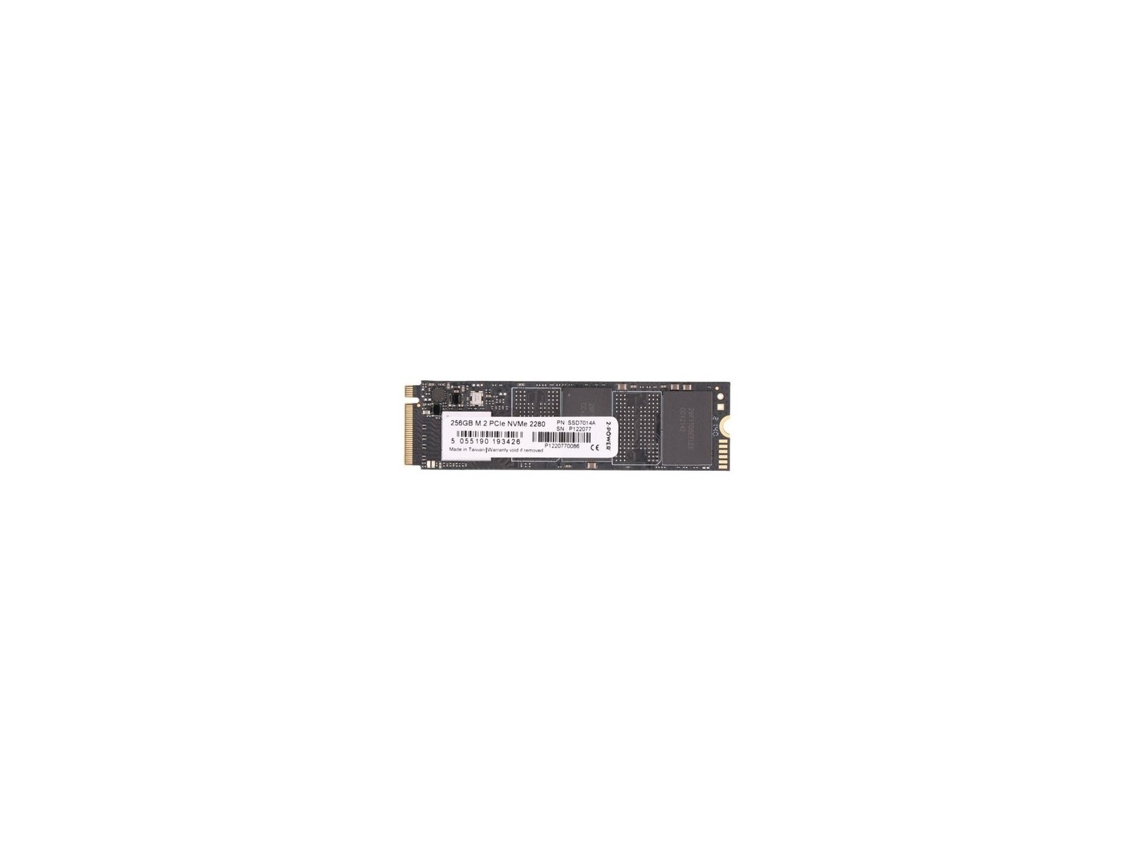 2P-WDS250G2B0C 256GB M.2 PCIe NVMe 2280 2P-WDS250G2B0C 256GB M.2 PCIe NVMe 2280
