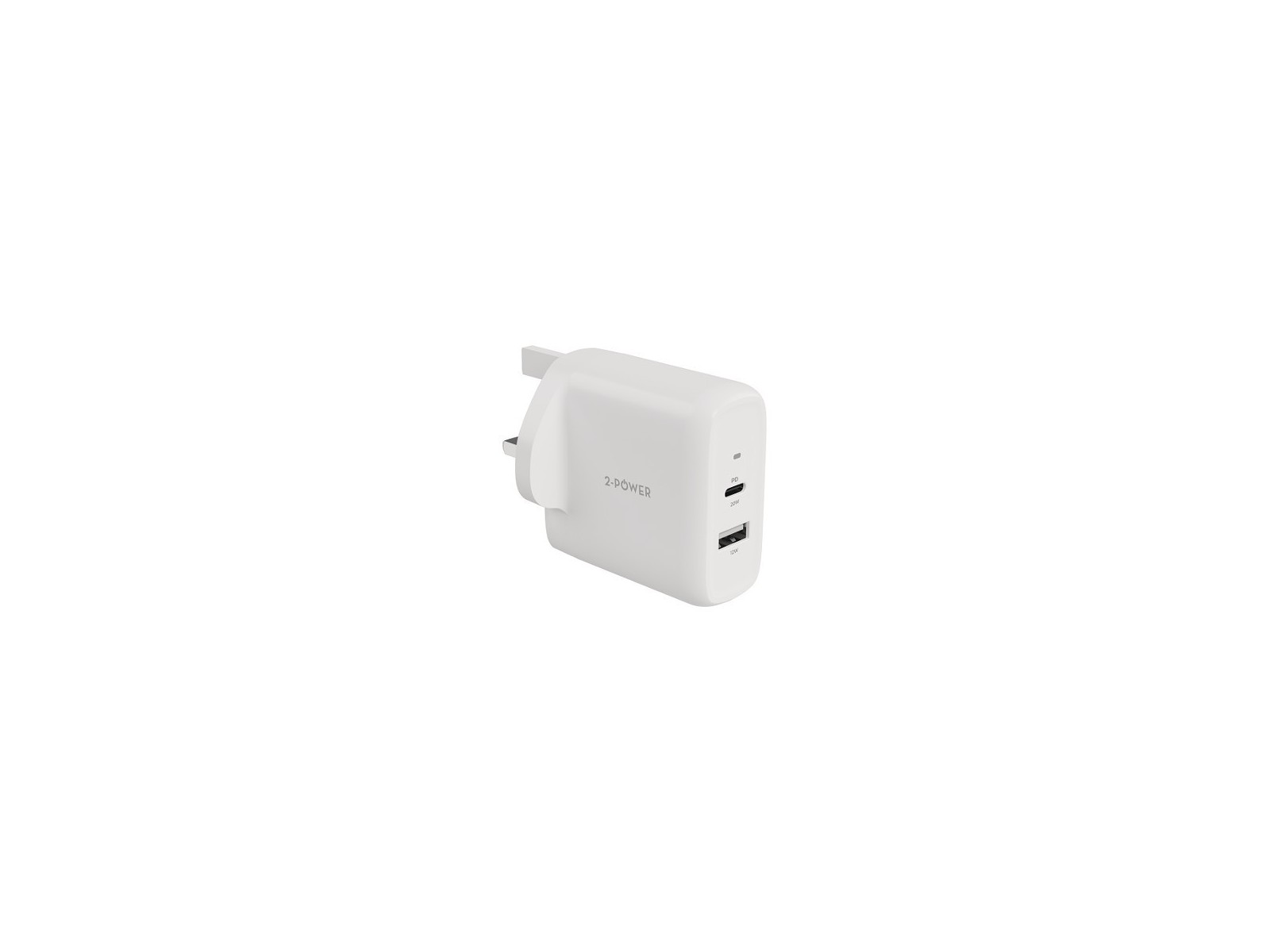 2PWC32W02-UK Wall Charger PD 20W USB-C & 12W USB-A General Consumer Electronics 2PWC32W02-UK Wall Charger PD 20W USB-C & 12W USB-A General Consumer Electronics