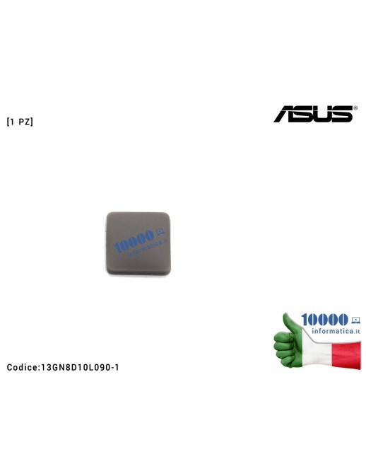 13GN8D10L090-1 Gommino per Bottom Case Cover Lower Inferiore Foot Rubber ASUS K55A K55V K55VD K55VJ K55VM U57A [1 PZ] Piedino...