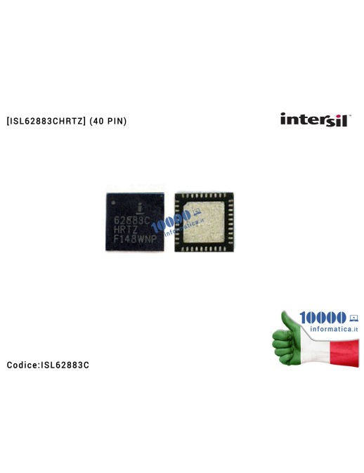 ISL62883C IC Chip INTERSIL ISL62883CH ISL62883CHR ISL 62883 CHRT ISL62883C HRTZ 62883C ISL 62883 CHRTZ QFN40 QFN-40 POWER IC ...