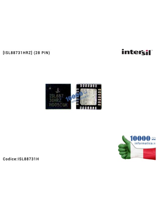 ISL88731H IC Chip INTERSIL ISL88731 ISL88731H ISL ISL88731HR ISL887 31HRZ ISL88731HRZ QFN28 QFN-28 Battery Charger
