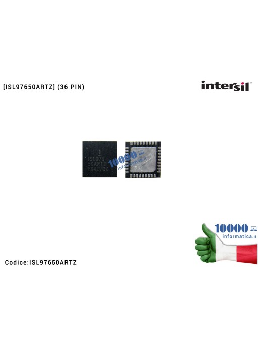 ISL97650ARTZ IC Chip INTERSIL ISL97650 ISL97650A ISL97650AR ISL97650ART ISL976 50AR ISL 97650 ARTZ QFN36 QFN-36 ISL97650ARTZ