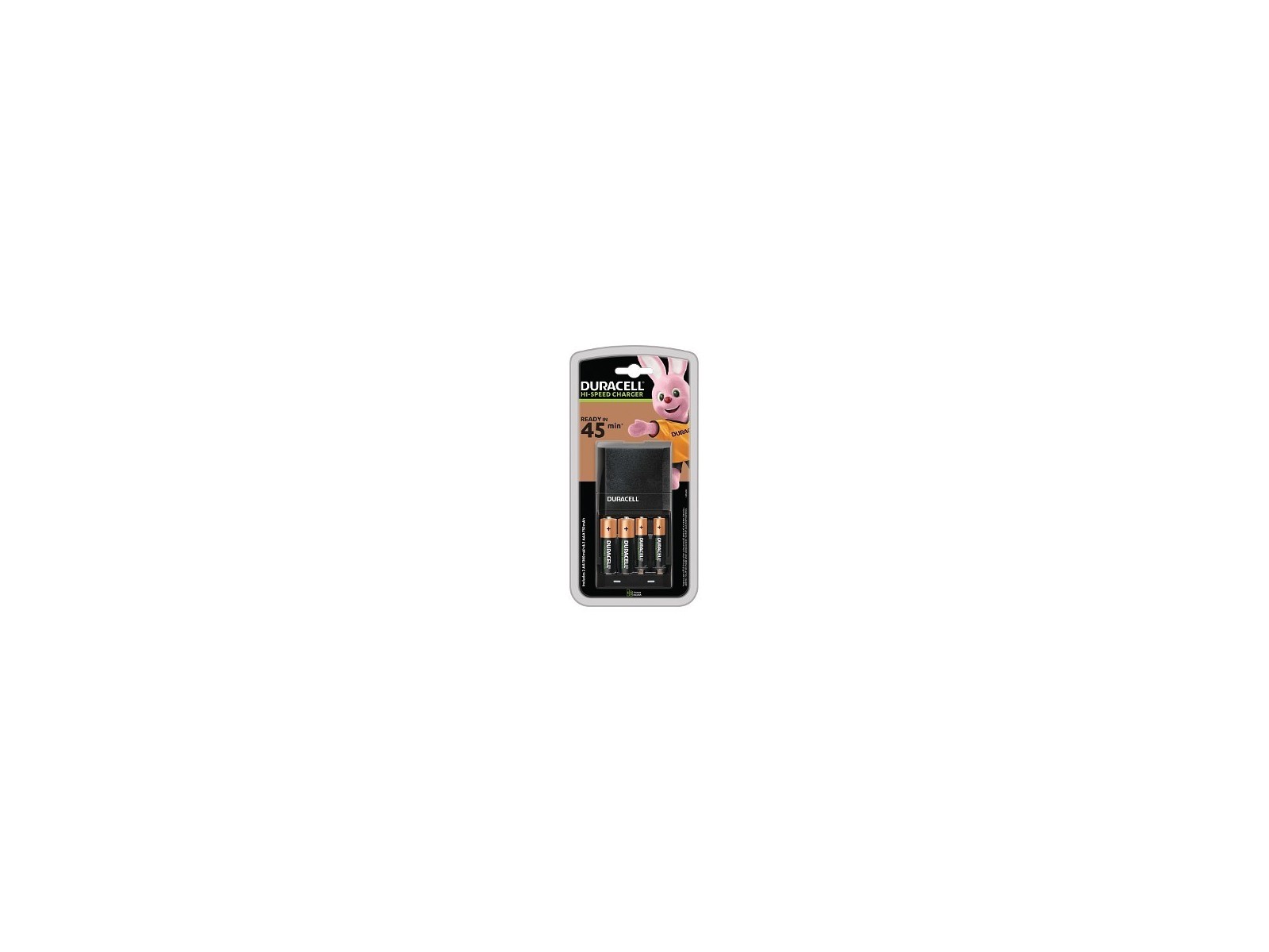 CEF27EU Duracell 45m Charger + 2 x AA/AAA Adatto per General Domestic Use CEF27EU Duracell 45m Charger + 2 x AA/AAA Adatto per General Domestic Use