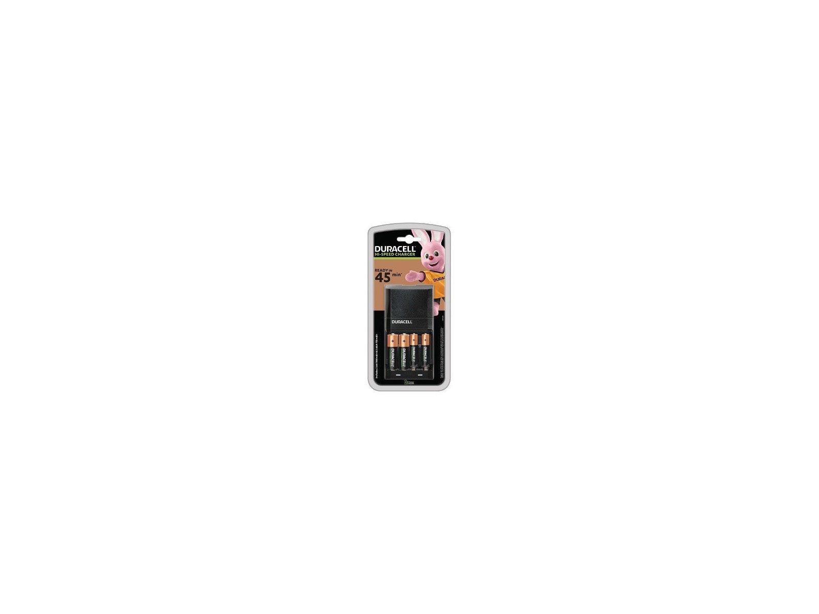 CEF27UK Duracell 45m Charger + 2 x AA/AAA Adatto per General Domestic Use CEF27UK Duracell 45m Charger + 2 x AA/AAA Adatto per General Domestic Use