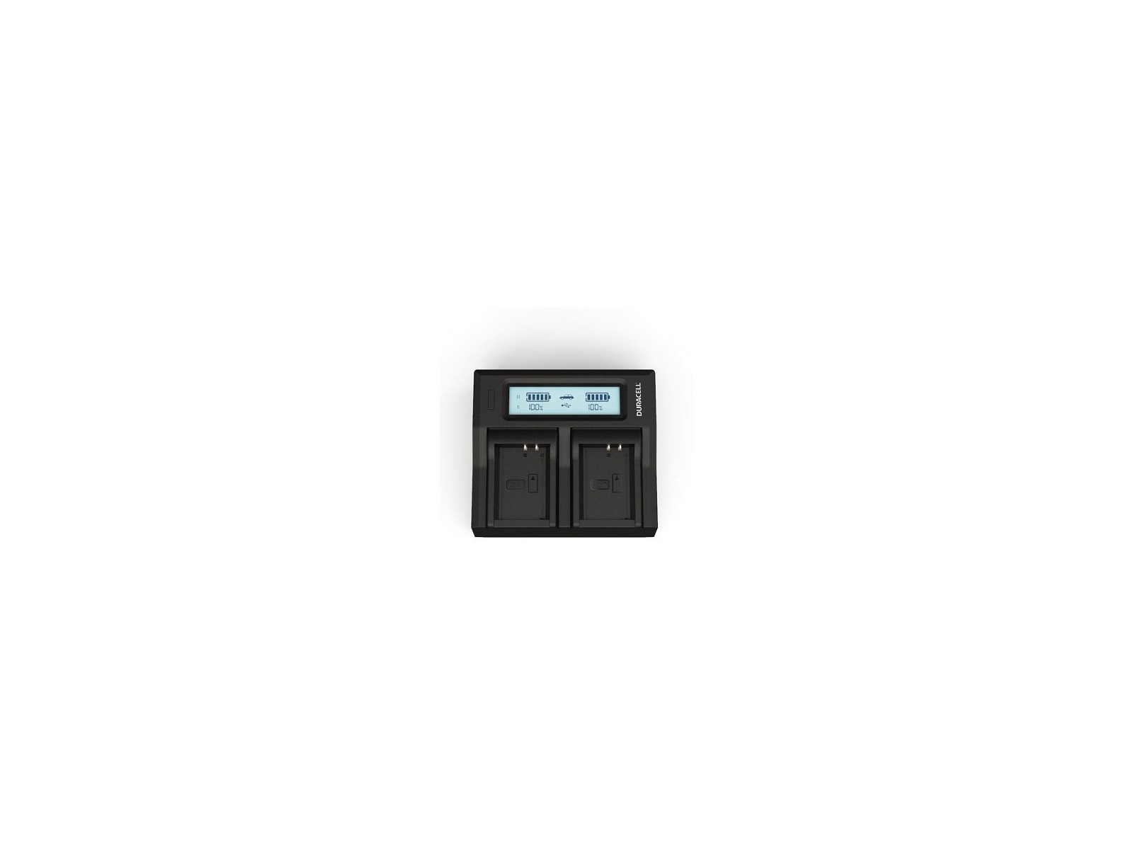 DRC6105 Duracell LED Dual DSLR Batteria Charger Adatto per Canon LP-E10 DRC6105 Duracell LED Dual DSLR Batteria Charger Adatto per Canon LP-E10