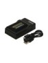 DRS5965 Duracell Digital Camera Batteria Charger Adatto per Sony NP-FH50, NP-FV50, NP-FP50