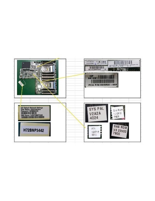 718781-001 SPS-BD SYS IO W SUBPAN HW