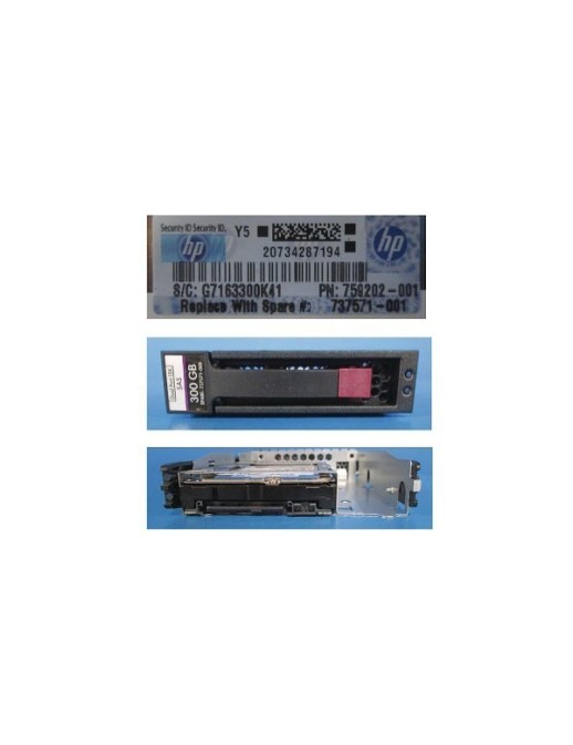 737390-B21 300GB 15k SAS 3.5 12G Hot Plug HDD - sostituito con HPE spare part:737571-001