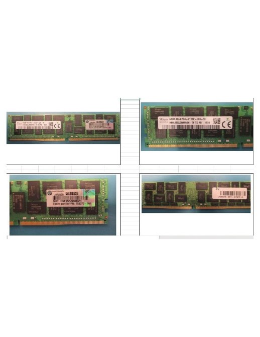 774176-001 64GB Quad Rank x4 DDR4