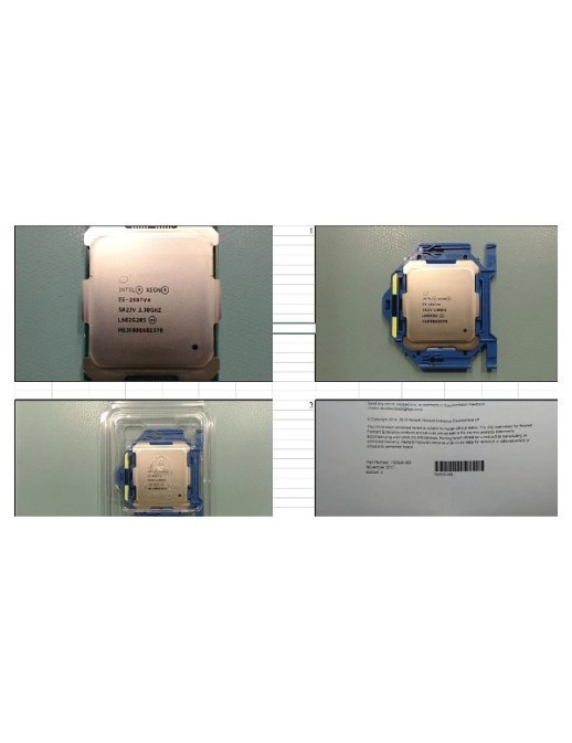 801252-B21 SPS-CPU BDW E5-2697 v4 18C 2.3GHz 145W - sostituito con HPE spare part:835616-001