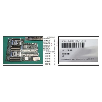 801939-001 SPS-BD SYS MLB W TRAY DL380P G8S