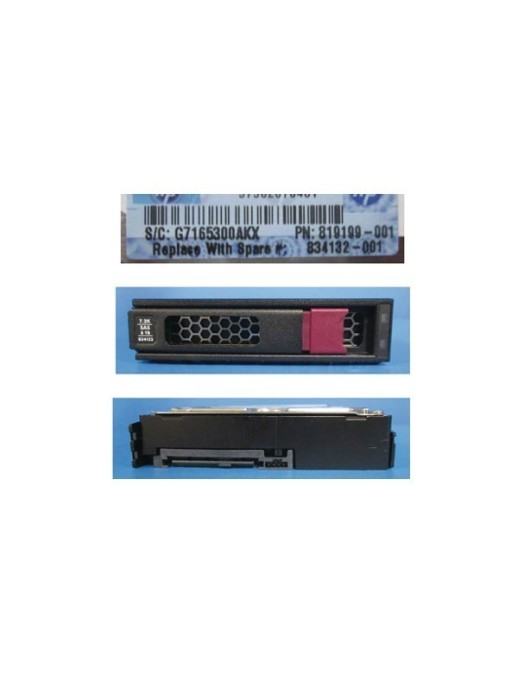 834132-001 SPS-DRV 8TB 12G 7.2K 3.5 SAS 512e MDL LP