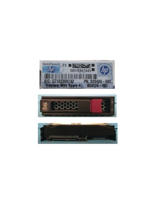 834134-001 SPS-DRV HD 4TB 12G 7.2K 3.5 SAS MDL LP