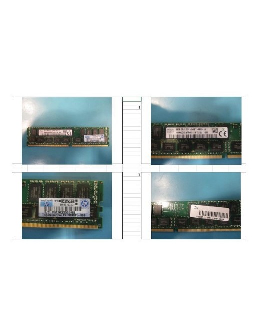 846740-001 SPS-MEMORY DIMM 16GB PC4-2400T-R 1Gx4