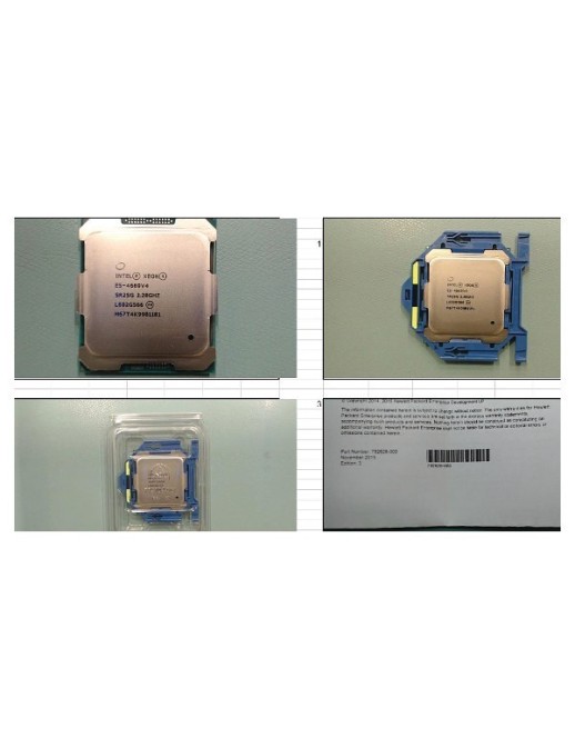 852385-001 SPS-CPU BDW E5-4669V4 22C 2.2GHz 135W