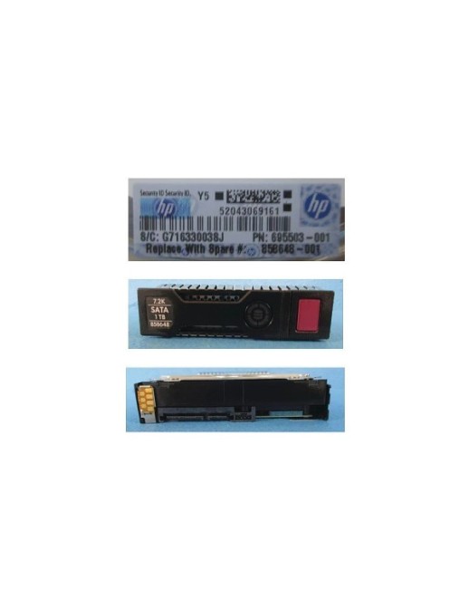 858594-B21 SPS-DRV HDD 1TB 6G 7.2K LFF SATA MDL SC - sostituito con HPE spare part:858648-001