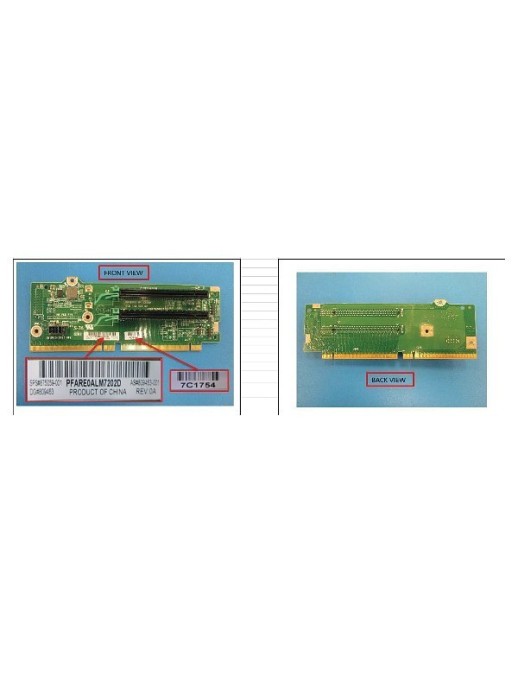 875059-001 SPS-PCA 2-S x16 x16 PCI-E S1/2 Riser