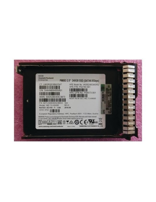 P05319-001 SPS-DRV SSD 240GB SFF SATA RI SC DS