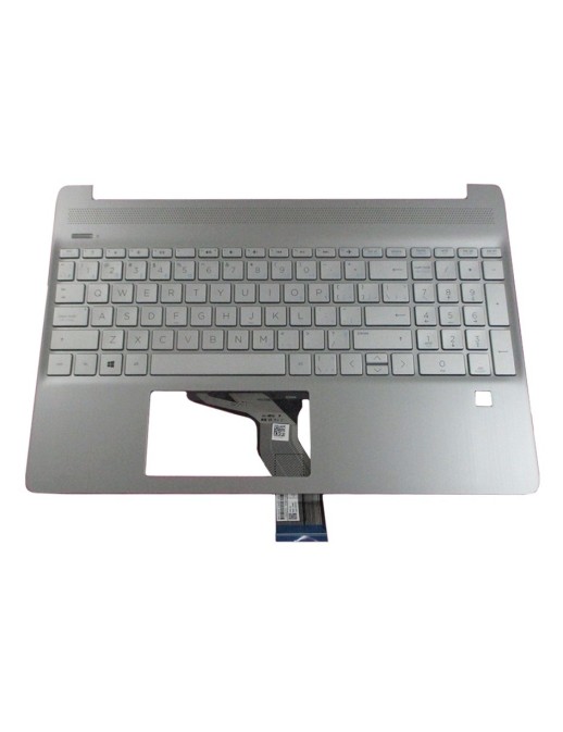 L63578-061 Tastiera Italiana Completa di Top Case Superiore Palmrest HP Pavilion 14-DH 15-DY (Natural Silver) 14-DH1004LA 14-...