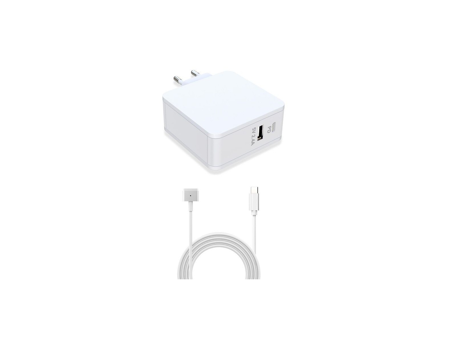 MBXAP-AC0021 CoreParts Alimentatore Power Adapter per MacBook 45W 14.8V 3A Plug: Magsafe 2 with 1.8m cable & USB output for MacB MBXAP-AC0021 CoreParts Alimentatore Power Adapter per MacBook 45W 14.8V 3A Plug: Magsafe 2 with 1.8m cable & USB output for MacB
