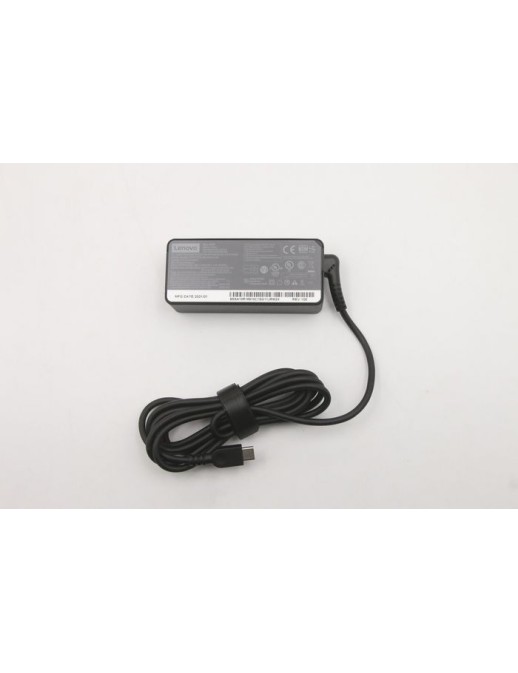 5A10W86243 Lenovo 45W USB-C Alimentatore Power Adapter delivers multiple output voltages: 20V 15V 9V 5V dual-port design for ver