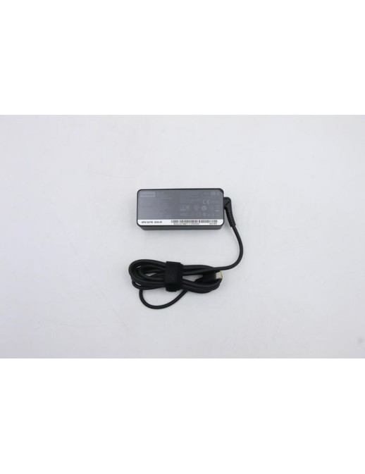 02DL121 Lenovo 45W Alimentatore AC Adapter with 2-pin USB-C interface supports Power Delivery 3.0 compatible with Lenovo noteboo