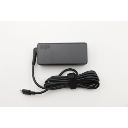 FRU02DL120 Lenovo 45W USB-C Alimentatore AC Adapter with 3-pin connector PD 3.0 support 100-240V input designed for Lenovo devic