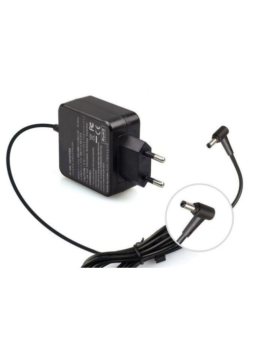 MBA50049 CoreParts Alimentatore Power Adapter per Toshiba 45W 19V 2.37 Plug:5.5*2.5 Including EU Power Cord P000536660 P00060490