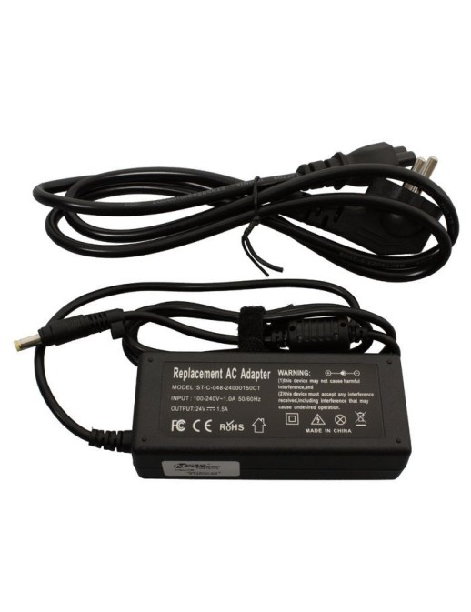 MBA1306 CoreParts Alimentatore Power Adapter per HP Scanner 36W 24V 1.5A Plug:4.8*1.7 Including EU Power Cord L1940-80001 0957-2