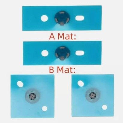 MSPP74207 CoreParts Rubber F10000informatica (4pcs/set) for Apple Retina Macbook Pro 13" A1425 A1502 + 15.4" A1398