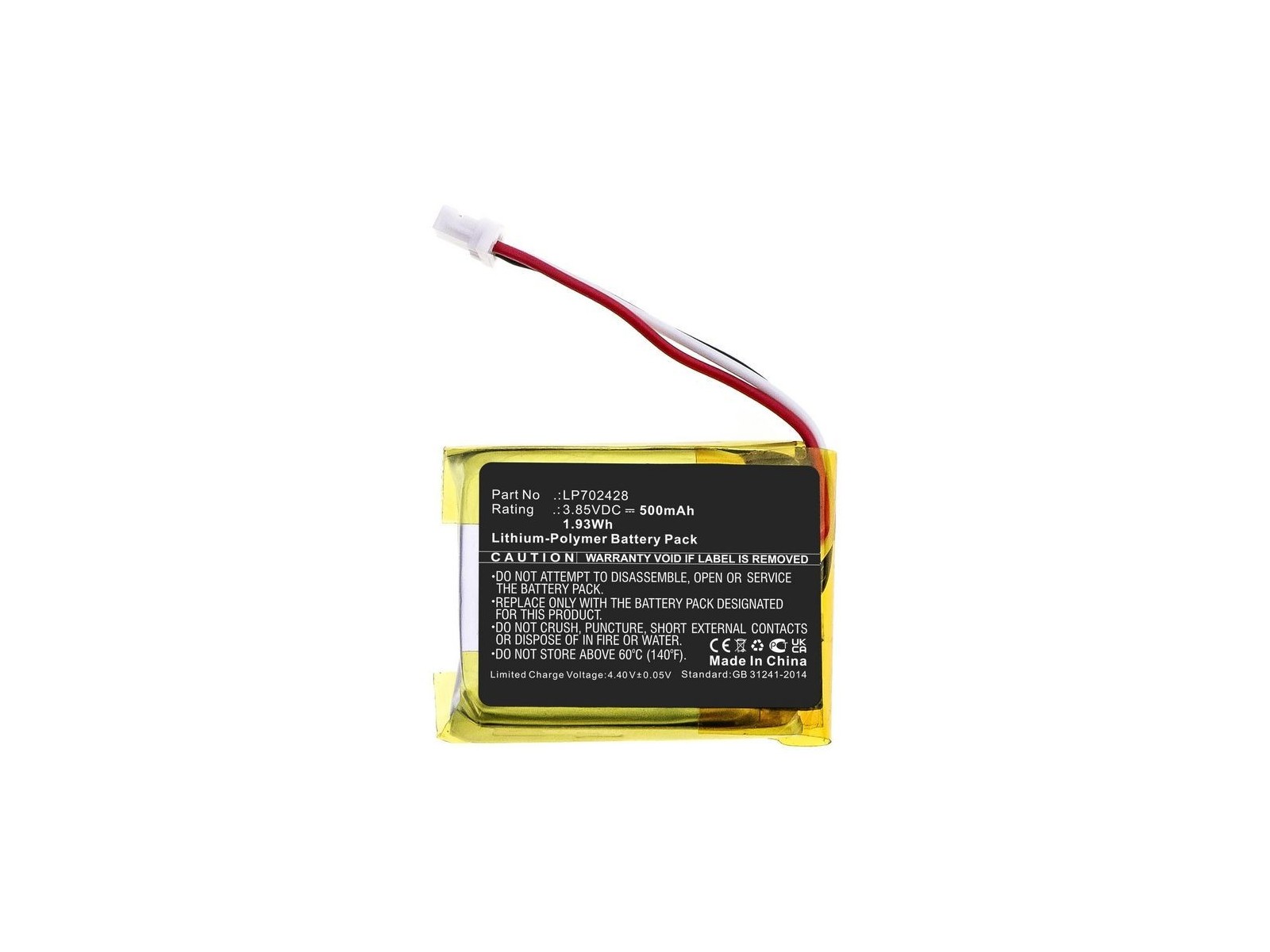 MBXWHS-BA184 CoreParts Batteria for Sony Wireless Headset 1.93Wh Li-Polymer 3.85V 500mAh Black for WF-1000XM4 Charging Case SWH1 MBXWHS-BA184 CoreParts Batteria for Sony Wireless Headset 1.93Wh Li-Polymer 3.85V 500mAh Black for WF-1000XM4 Charging Case SWH1