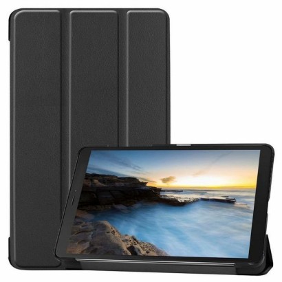 TABX-SAM-SMT290-01 CoreParts Samsung Galaxy X Cover Black Flipcover for Galaxy X SM-T290 Galaxy Tab A 8.0 (2019) Tri-folded Synt